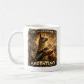 VLLC Orgullosamente Argentino Llama Mate Patriotic コーヒーマグカップ (左)
