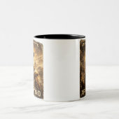VLLC Orgullosamente Argentino Llama Mate Patriotic ツートーンマグカップ (中央)