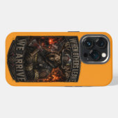 VLLC When Others Leave We Arrive Firefighter Moose iPhoneケース (裏面横)
