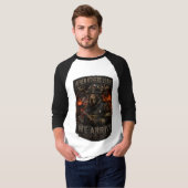 VLLC When Others Leave We Arrive Firefighter Moose Tシャツ (正面フル)