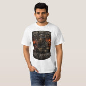 VLLC When Others Leave We Arrive Firefighter Moose Tシャツ (正面フル)
