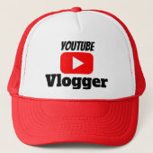 Vlogger Trucker Hat キャップ (正面)