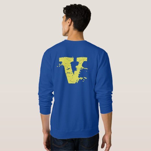 vlone スウェットシャツ (裏面フル)