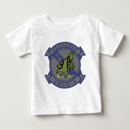 VMAQ-4 Seahwks ベビーTシャツ (正面)