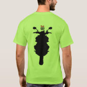 VMaxのオートバイのTシャツ Tシャツ (裏面)
