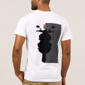 VMaxオートバイTシャツ Tシャツ (裏面)