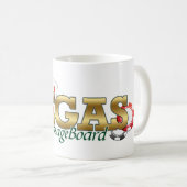 VMBのロゴのコーヒー・マグ コーヒーマグカップ (正面右)