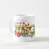 VMBのロゴのコーヒー・マグ コーヒーマグカップ (正面左)