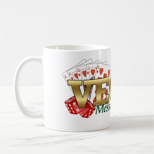 VMBのロゴのコーヒー・マグ コーヒーマグカップ (左)