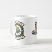 VMFA323死ラトラーズは襲います コーヒーマグカップ (正面左)