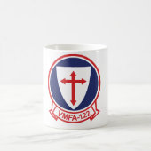 VMFA-122クルセーダー コーヒーマグカップ (中央)
