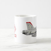 VMFA- 232赤い悪魔のマグ コーヒーマグカップ (中央)