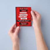 VMS両面チラシ広告 チラシ (手)