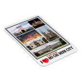 VNベトナム – ホーチミンシティサイゴン – マグネット (右側)