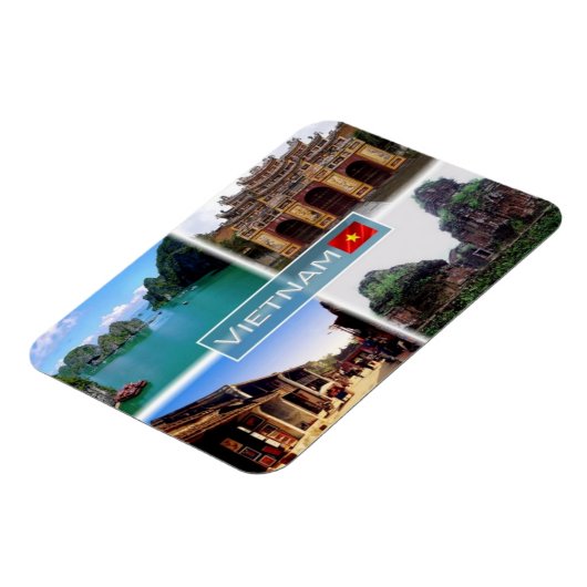 VNベトナム – ユネスコ –  マグネット (左側)