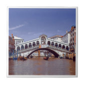 VNT002ヴェネツィア、リアルト橋 – イタリア， タイル (正面)