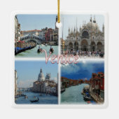 VNT023ヴェネツィアモザイク,ヴェネト,イタリア, セラミックオーナメント (裏面)