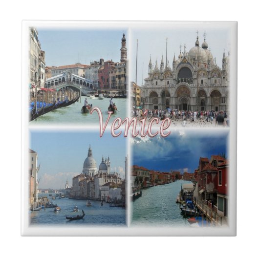 VNT023ヴェネツィアモザイク,ヴェネト,イタリア, タイル (正面)