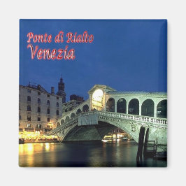 VNT025 VENICE, Rialto Bridge，イタリア，冷蔵庫 マグネット