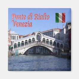 VNT026 VENICE, Rialto Bridge，イタリア，冷蔵庫 マグネット