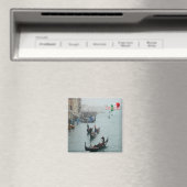 VNT065 VENICE，ゴンドラ，ヴェネト，イタリア，冷蔵庫 マグネット (インサイチュ (食洗機))