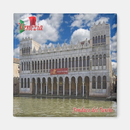 VNT067 VENICE、トルコの倉庫、冷蔵庫 マグネット (正面)