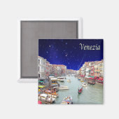 VNT068 VENICE, Grand Canal, Veneto,イタリア,冷蔵庫 マグネット (正面/裏面)