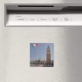 VNT069 VENICE,サンマルクベルタワー,イタリア,冷蔵庫 マグネット (インサイチュ (食洗機))