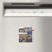 VNT089 VERONA I Love，モザイク，イタリア，冷蔵庫 マグネット (インサイチュ (食洗機))