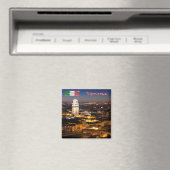 VNT092 VERONA，大聖堂&石橋，冷蔵庫 マグネット (インサイチュ (食洗機))