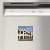 VNT093 VERONA, ARENA, Veneto，イタリア，冷蔵庫 マグネット (インサイチュ (食洗機))