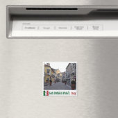 VNT102 SAN DONA' DEL PIAVE,ヒストリックセンター,冷蔵庫 マグネット (インサイチュ (食洗機))