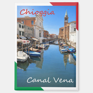 VNT116 CHIOGGIA, Canal Vena, Veneto, Italy, Fridge マグネット