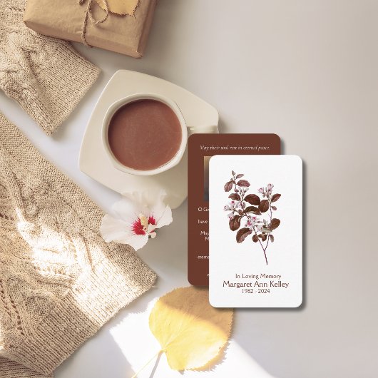 Vntageの離れ写真祈りの言葉カード 名刺