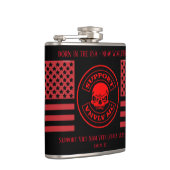 VNVLV MCワールドワイドサポートビニールフラスコ包まれたープ フラスク (右)