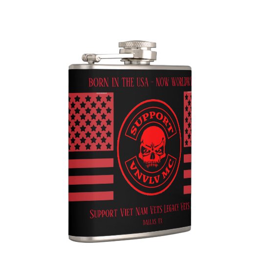 VNVLV MCワールドワイドサポートビニールフラスコ包まれたープ フラスク (右)