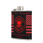 VNVLV MCワールドワイドサポートVinyl 包まれた Flask フラスク (左)