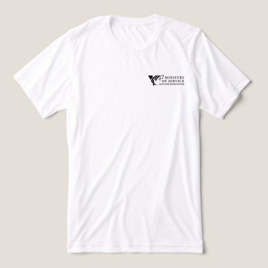 VOAWW 宣教チーム祈願 - 光 トライブレンドTシャツ (デザイン正面)
