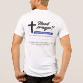 VOAWW 宣教チーム祈願 - 光 トライブレンドTシャツ (裏面)