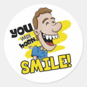 Você nasceu para sorrir ラウンドシール (正面)