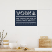 VODKAカスタムカラーポスター ポスター (キッチン)