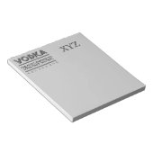 VODKAカスタムメモ帳 ノートパッド (アングル)