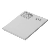 VODKAカスタムメモ帳 ノートパッド (回転)