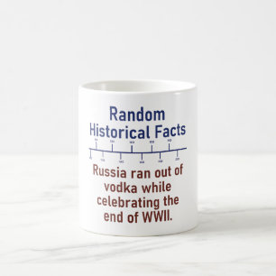 Vodka走からのロシア – 歴史の事実 コーヒーマグカップ