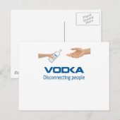 Vodka – ユーザーの切断 ポストカード (正面/裏面)