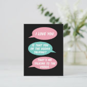 Vodka Talkingパンデミック葉書 ポストカード (スタンド正面)