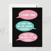 Vodka Talkingパンデミック葉書 ポストカード (正面/裏面)