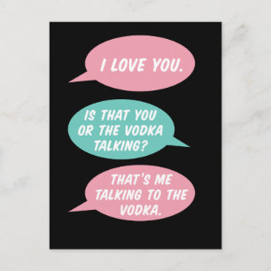 Vodka Talkingパンデミック葉書 ポストカード