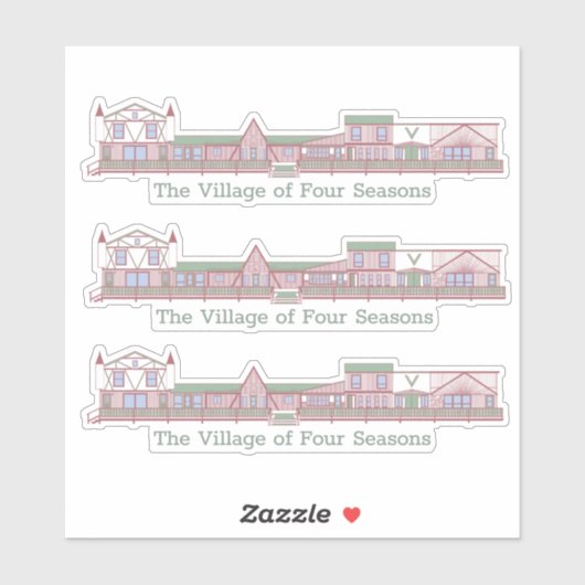 VOFSボードウォークステッカー シール (シート)