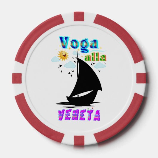 Voga alla Veneta ポーカーチップ (正面)